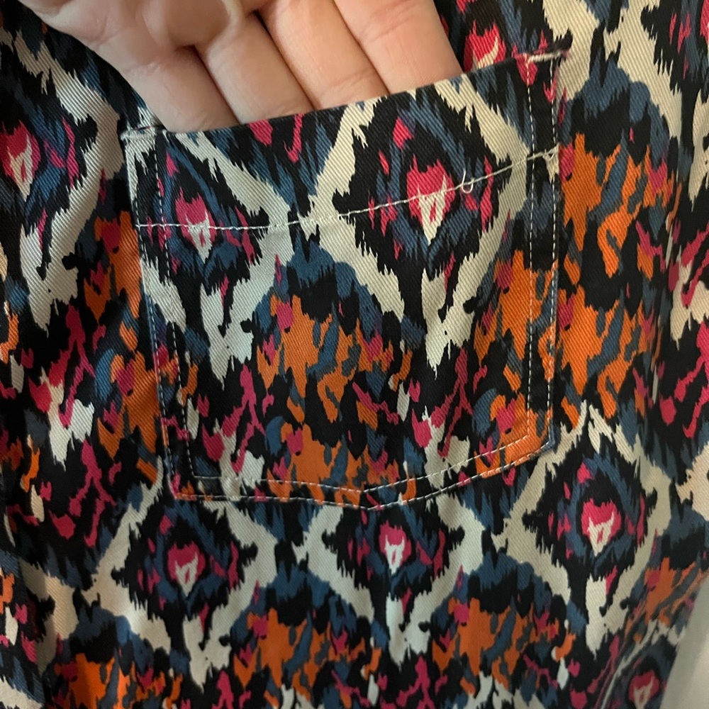 Geometric Patterned Romper - image 4